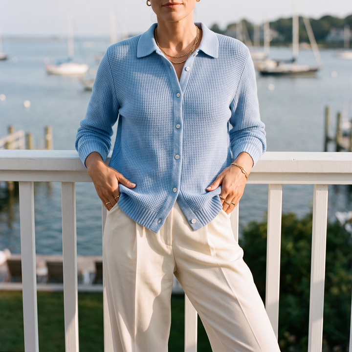 Bancroft &amp; Lane Harlow on a coastal terrace