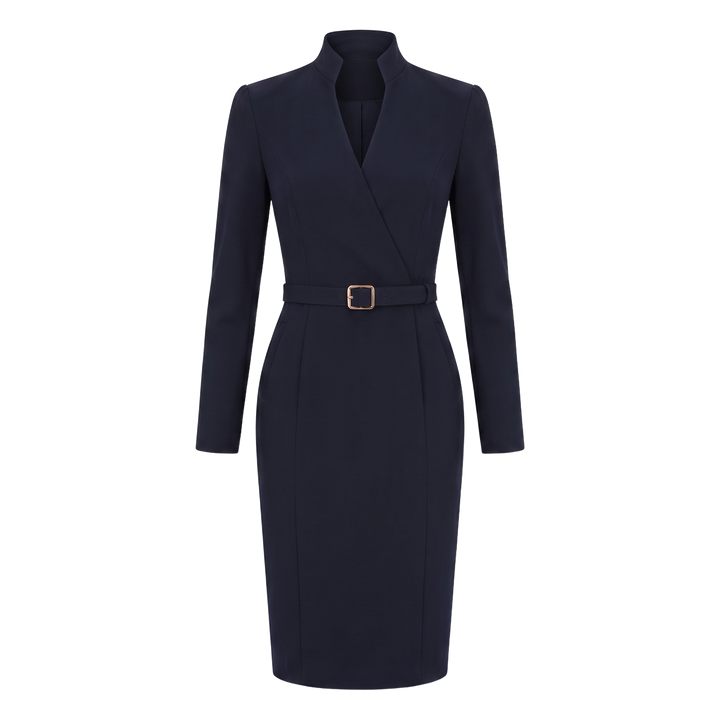 Bancroft &amp; Lane Adeline dress in Navy Blue