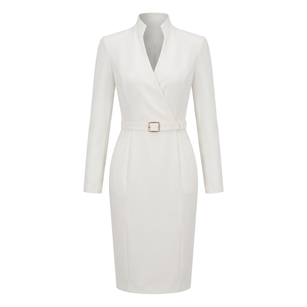 Bancroft &amp; Lane Adeline dress in White