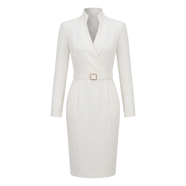 Bancroft &amp; Lane Adeline dress in White