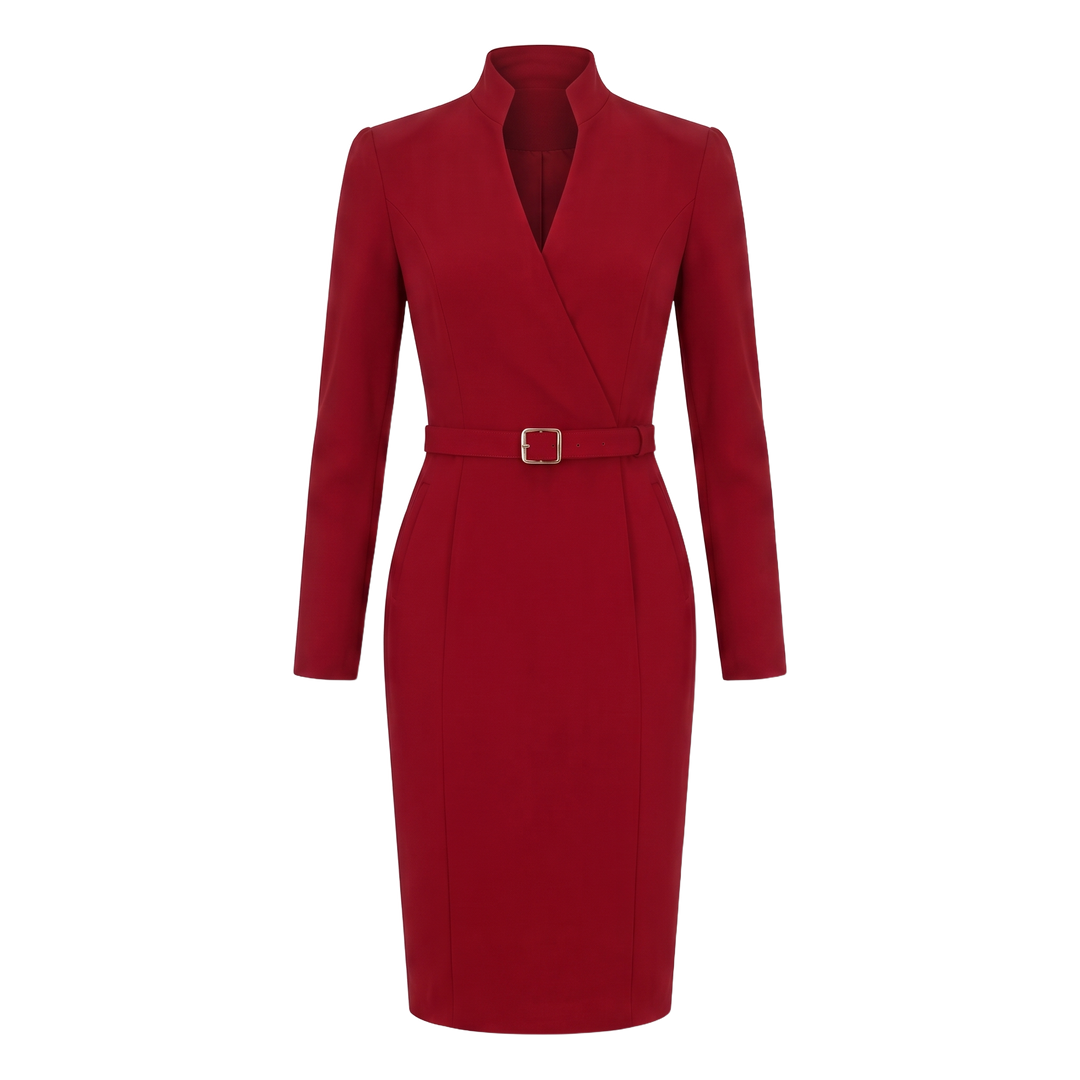 Bancroft &amp; Lane Adeline dress in Red