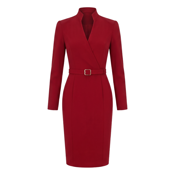 Bancroft &amp; Lane Adeline dress in Red