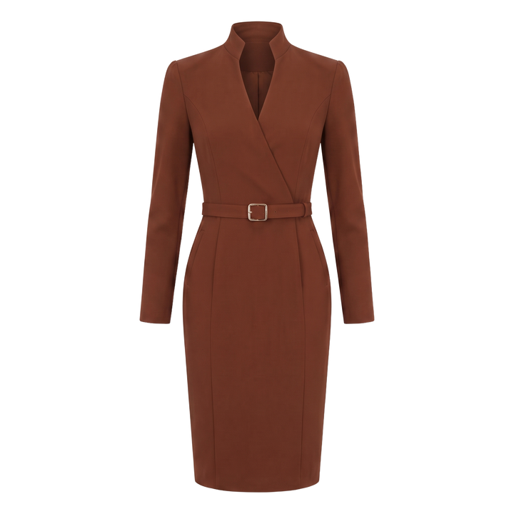 Bancroft &amp; Lane Adeline dress in Brown